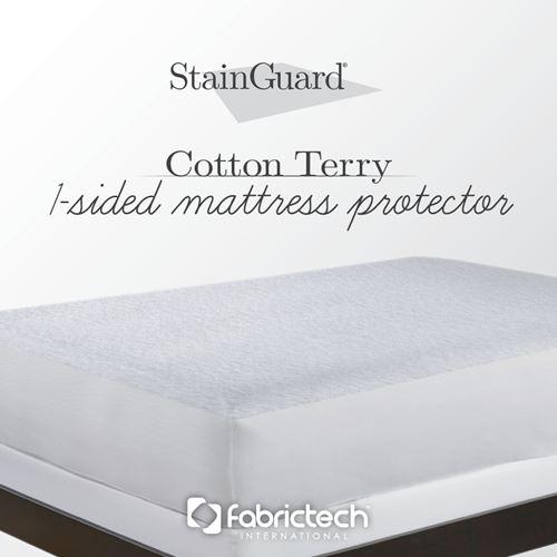 Fabrictech StainGuard Cotton Terry Mattress Protector - Image 3